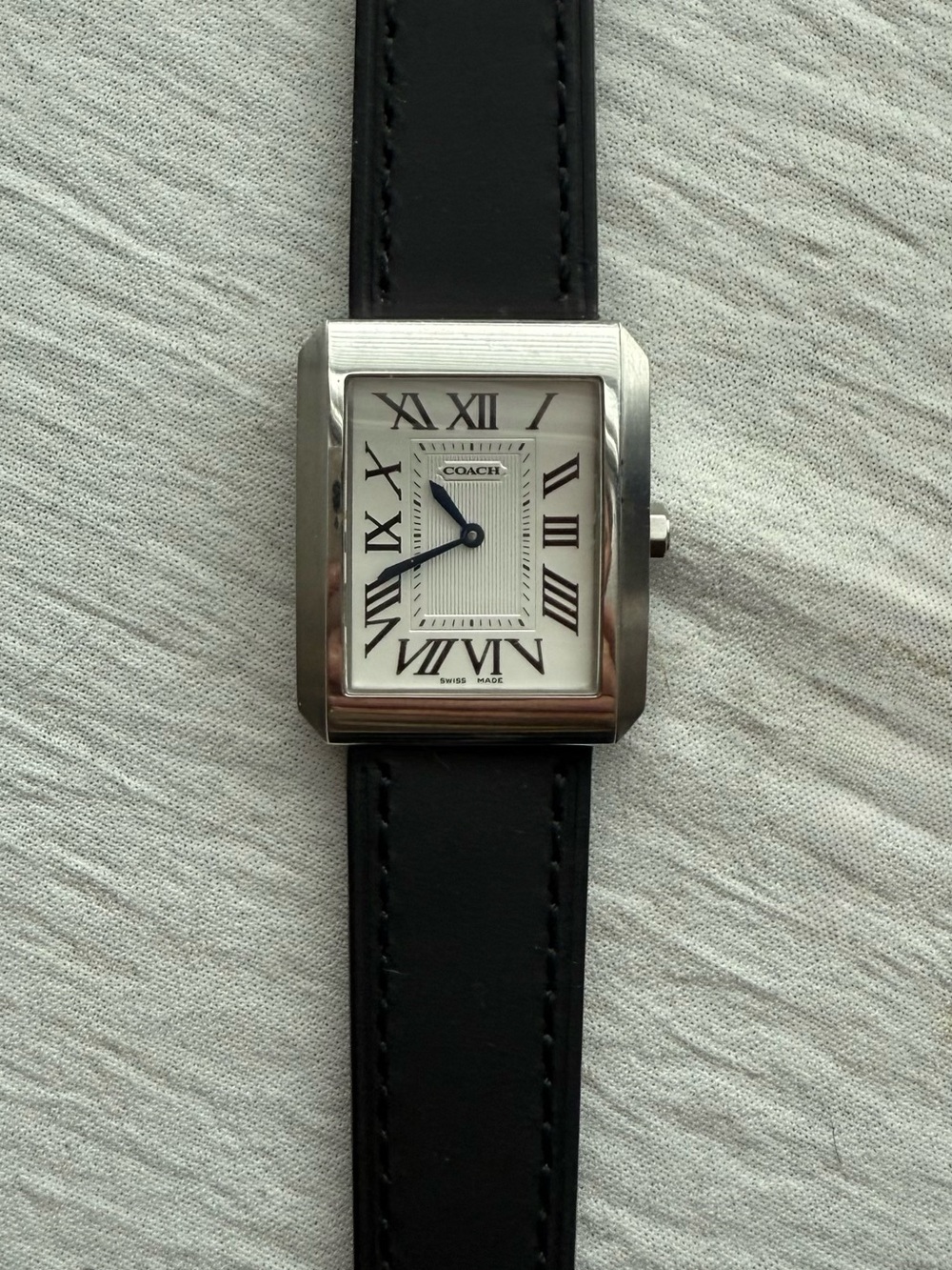 Rare CLEAN 2010s Coach Tank Swiss Quartz Watch - Picture 2 of 5